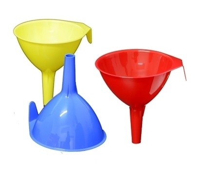 Nálevka trychtýř 12cm Nálevka trychtýř 12cm - Úklidové a ochranné pomůcky Obalový materiál Ostatní